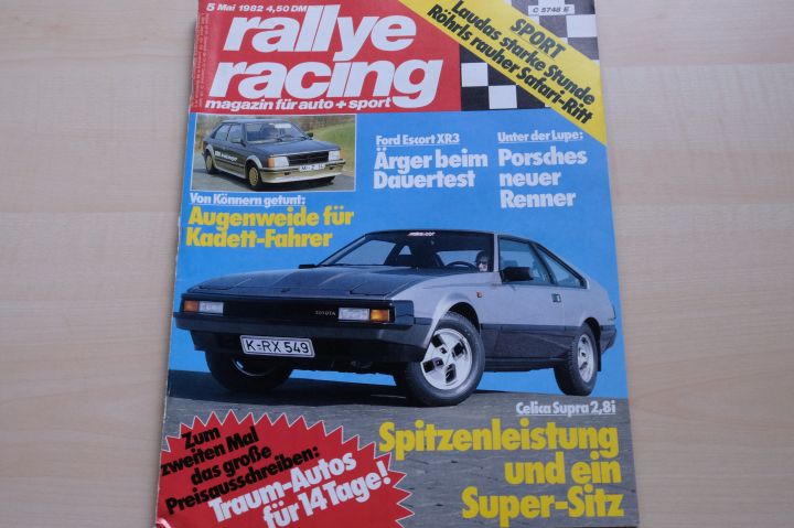 Deckblatt Rallye Racing (05/1982)